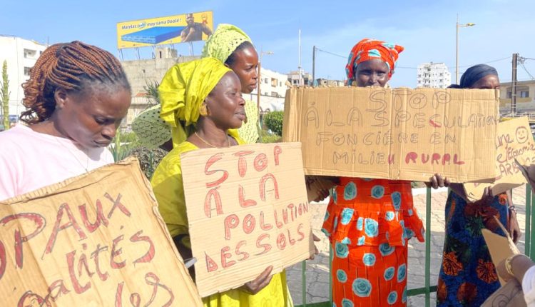 Climat  Marche des femmes à Dakar contre l'inaction