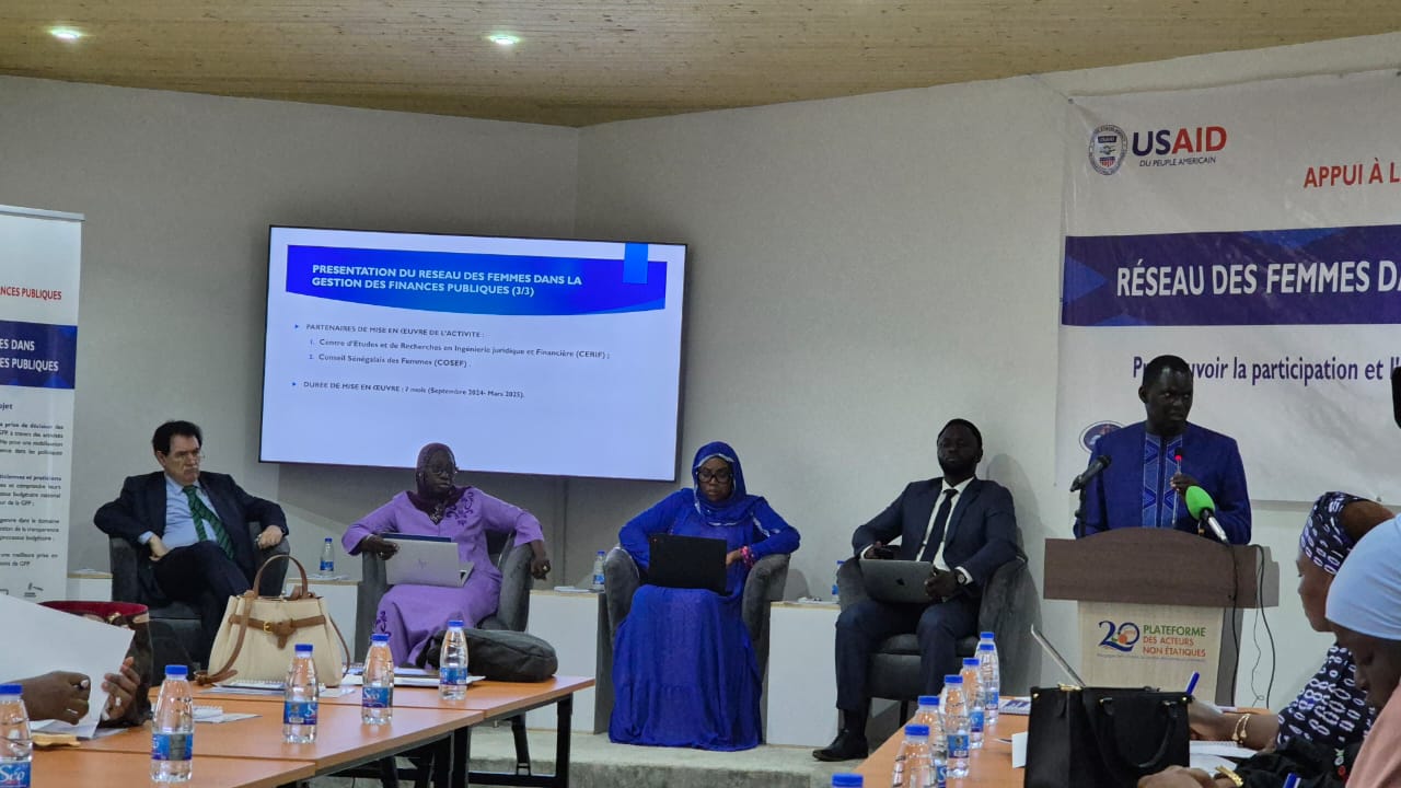 le reseau des femmes dans la gestion des finances publiques mis en place