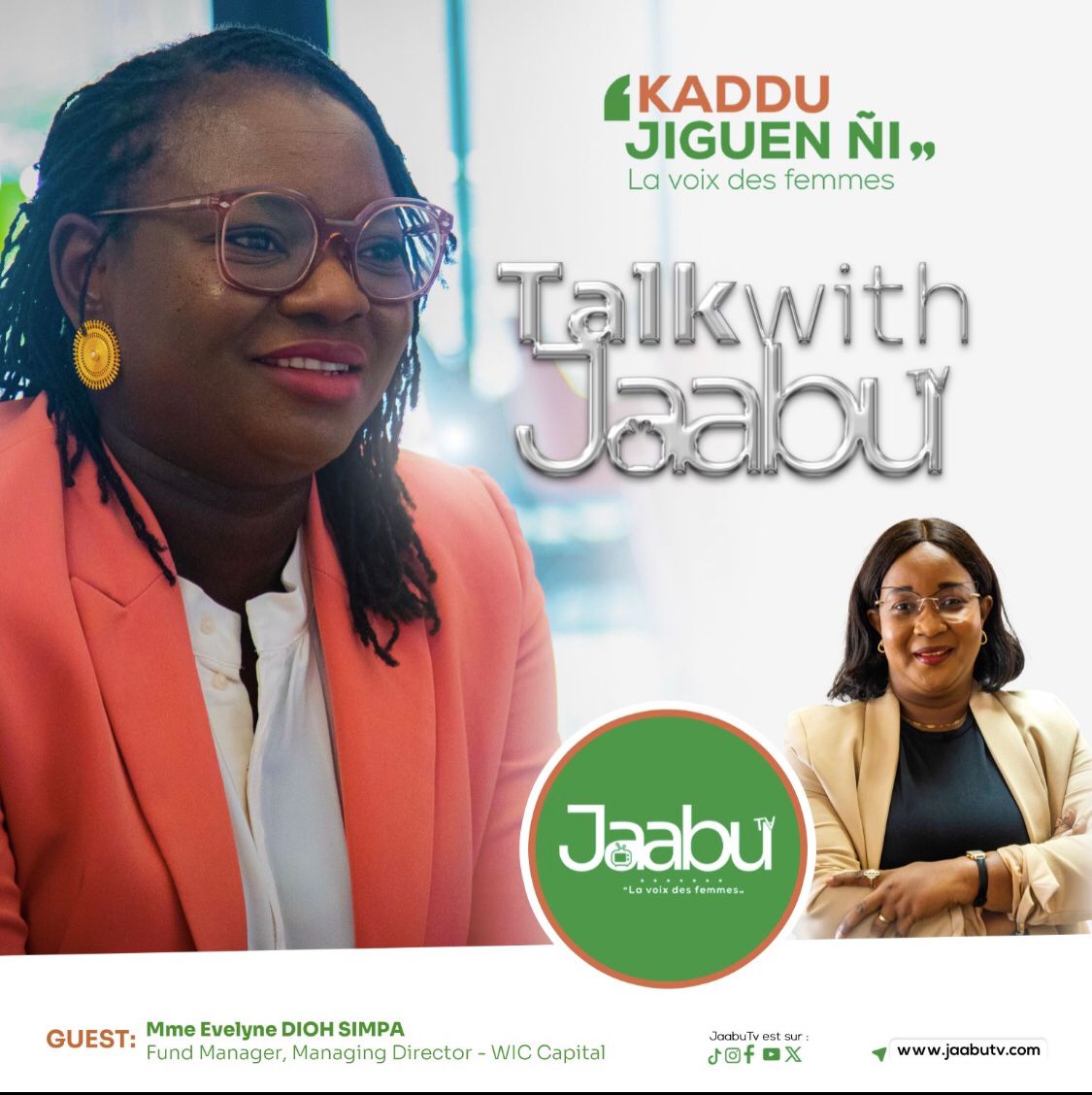 Talk with 1: Evelyne DIOH SIMPA