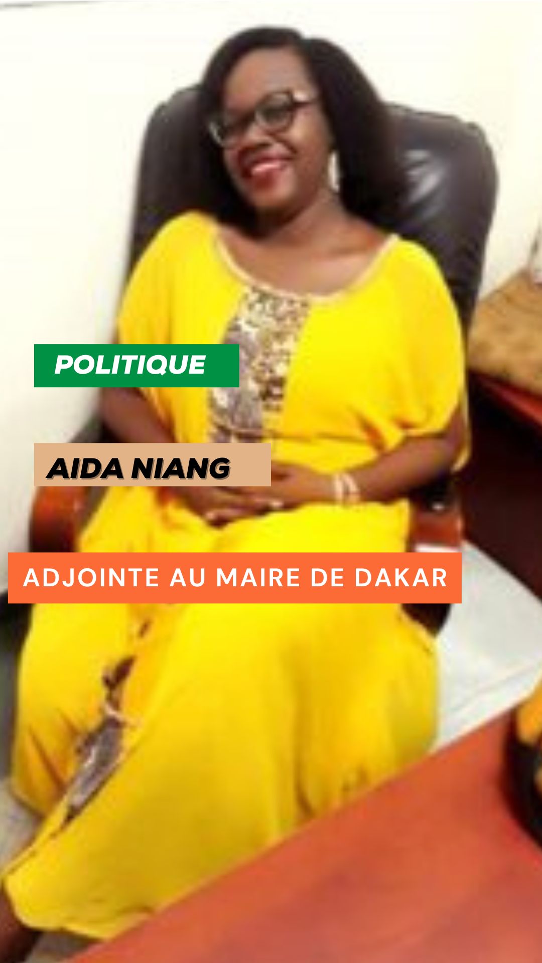 leadership politique: Aida NIANG adjointe au maire de Dakar